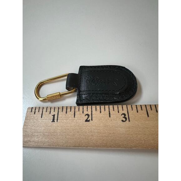 Unisex Minimalist Key Ring Key Fob Black - Picture 6 of 6